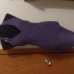 Misope Dress, Small, Purple